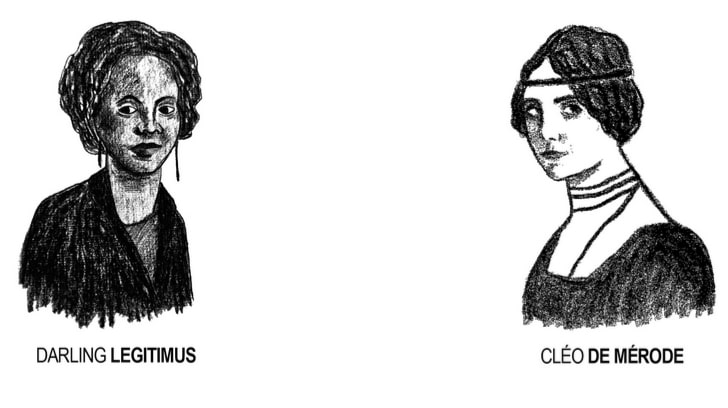 Darling Legitimus et Cléo de Mérode.