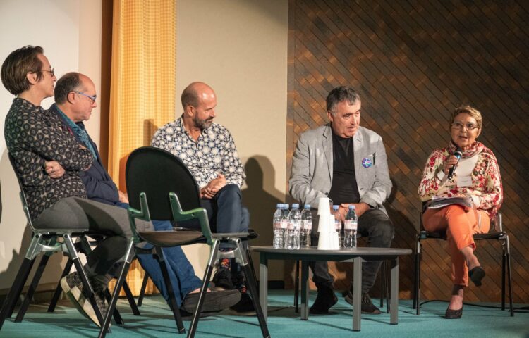 A l'occasion du colloque "Vieillir sans tabous" organisé en juin 2021 à Hendaye (Pays basque).