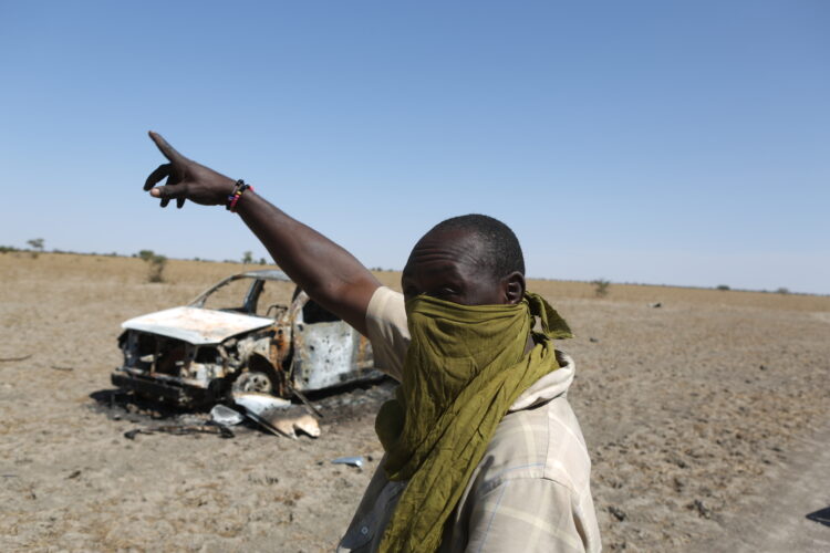 La rébellion Touarègue du Mali en février 2012, qui donnera lieu à la guerre du Mali. 