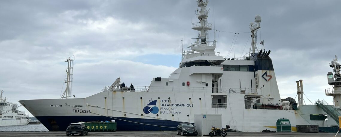 le bateau Thalassa à Brest