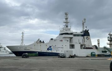 le bateau Thalassa à Brest